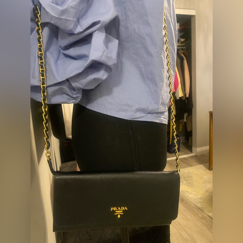 Authentic Prada chain purse
